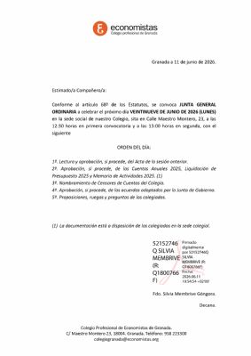 Foto Colegio de Economistas de Granada